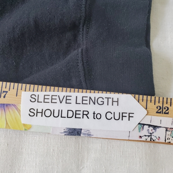 Men's Black Cambridge University Longsleeve Sweatshirt Size L Cotton/Polyester - Picture 8 of 10